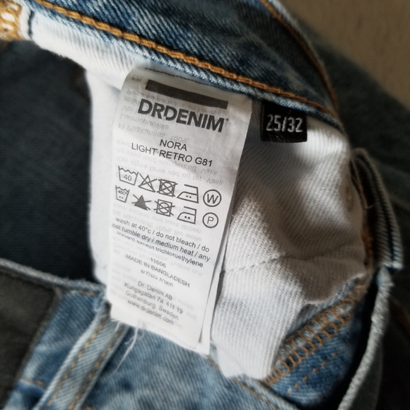 DR. DENIM Nora Light Retro Jean Size 25 - Picture 10 of 16